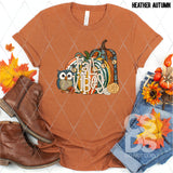 DTF Transfer - DTF013147 Fall Vibes Pumpkins and Owl