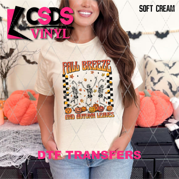 DTF Transfer - DTF013150 Fall Breeze and Autumn Leaves