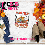 DTF Transfer - DTF013151 Farm Fresh Pumpkins