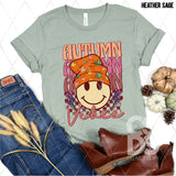 DTF Transfer - DTF013155 Autumn Vibes Smile