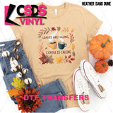 DTF Transfer - DTF013171 Leaves are Falling Coffee is Calling