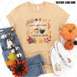 DTF Transfer - DTF013171 Leaves are Falling Coffee is Calling