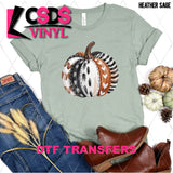 DTF Transfer - DTF013175 Watercolor Boho Pumpkin