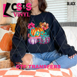 DTF Transfer - DTF013185 Cozy Season Pumpkins
