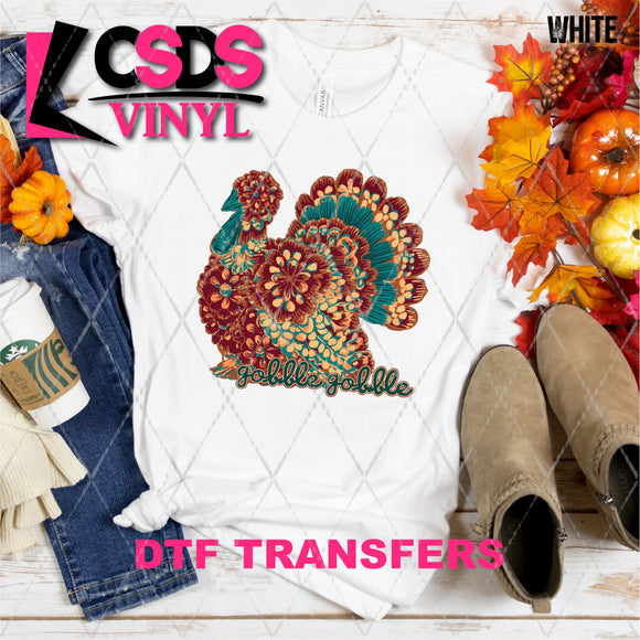 DTF Transfer - DTF013195 Gobble Gobble Turkey