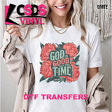 DTF Transfer - DTF013202 God is Good all the Time