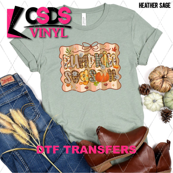 DTF Transfer - DTF013209 Pumpkin Season