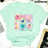 DTF Transfer - DTF013215 Back to School Stamps