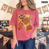 DTF Transfer - DTF013216 Watercolor Floral Football