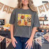 DTF Transfer - DTF013217 Watercolor Floral Football Image Strips