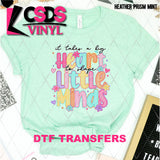 DTF Transfer - DTF013229 It takes a Big Heart Teacher