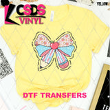 DTF Transfer - DTF013230 Teach Love Inspire Bow