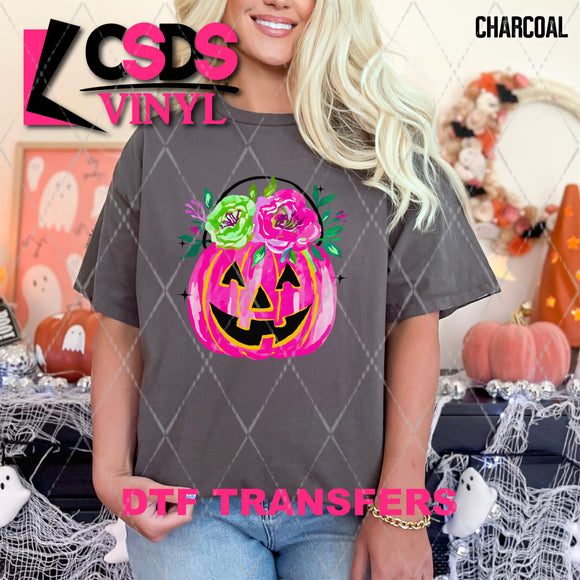 DTF Transfer - DTF013231 Watercolor Jack O Lantern