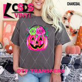 DTF Transfer - DTF013231 Watercolor Jack O Lantern