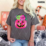 DTF Transfer - DTF013231 Watercolor Jack O Lantern