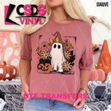 DTF Transfer - DTF013251 Floral Fall Ghost