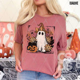 DTF Transfer - DTF013251 Floral Fall Ghost