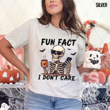 DTF Transfer - DTF013252 Fun Fact I Don't Care