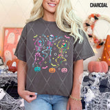 DTF Transfer - DTF013263 Colorful Dancing Skeletons