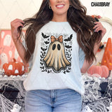 DTF Transfer - DTF013264 Batty Lace Ghost