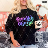DTF Transfer - DTF013269 Ombre Spooky Mama