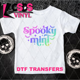 DTF Transfer - DTF013270 Ombre Spooky Mini