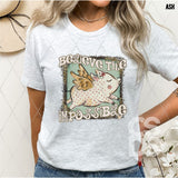 DTF Transfer - DTF013282 Believe the Impossible Flying Pig