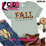 DTF Transfer - DTF013292 Fall is My Favorite