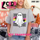 DTF Transfer - DTF013298 Checkered Ghost