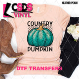 DTF Transfer - DTF013307 Country Pumpkin