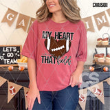 DTF Transfer - DTF013315 My Heart is on that Field Football