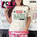 DTF Transfer - DTF013323 Wake and Bake