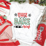 DTF Transfer - DTF013324 Wake and Bake Crew