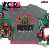 DTF Transfer - DTF013328 Merry Mini Rainbow