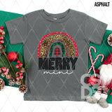 DTF Transfer - DTF013328 Merry Mini Rainbow