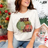 DTF Transfer - DTF013332 Deck the Halls and Not Your Family