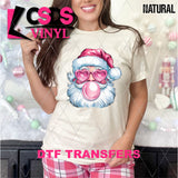 DTF Transfer - DTF013358 Santa with Bubblegum