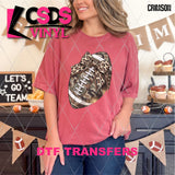 DTF Transfer - DTF013364 Army Football with Leopard Bow