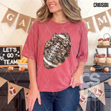 DTF Transfer - DTF013364 Army Football with Leopard Bow