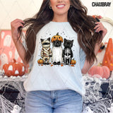 DTF Transfer - DTF013365 Halloween Cats