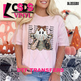 DTF Transfer - DTF013371 Patchwork Ghost Boo Word Art