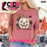 DTF Transfer - DTF013372 Patchwork Jack O Lantern