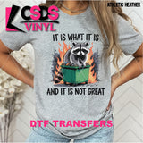 DTF Transfer - DTF013378 It Is What It Is and It Is Not Great