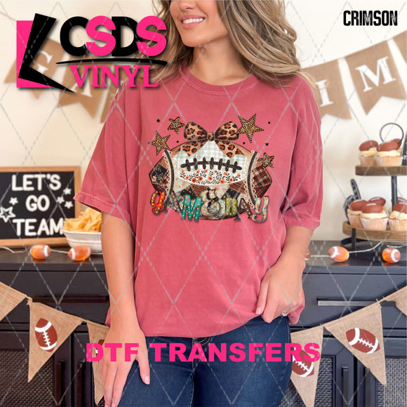 DTF Transfer - DTF013385 Game Day Patchwork Football