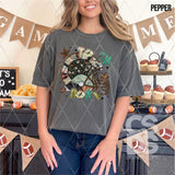 DTF Transfer - DTF013386 Touch Down Patchwork Football Helmet