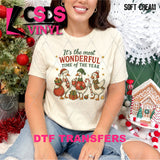 DTF Transfer - DTF013389 It's the Most Wonderful Time of the Year Geese
