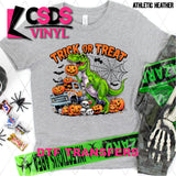 DTF Transfer - DTF013390 Trick or Treat Dinosaur 1