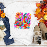 DTF Transfer - DTF013405 Bright Painted Pumpkins