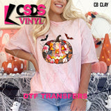 DTF Transfer - DTF013408 Patchwork Jack O Lantern