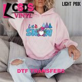 DTF Transfer - DTF013413 Let It Snow Gnome